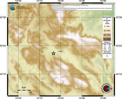 Mappa comuni con almeno 3 questionari