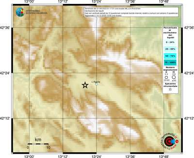 Mappa comuni con almeno 3 questionari