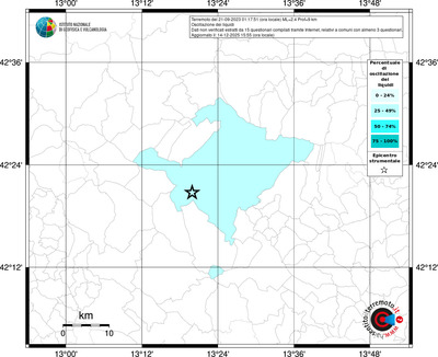 Mappa territorio comunale con almeno 3 questionari
