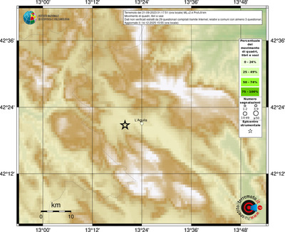 Mappa comuni con almeno 3 questionari