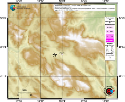 Mappa comuni con almeno 3 questionari