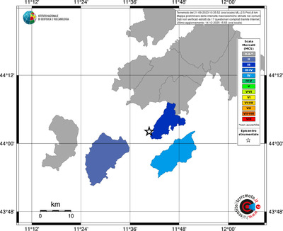 Mappa MCS - territori comuni