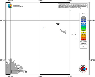 Mappa MCS - territori località