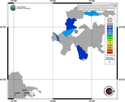 Mappa MCS - territori comuni