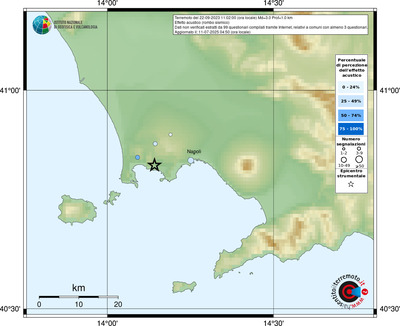 Mappa comuni con almeno 3 questionari