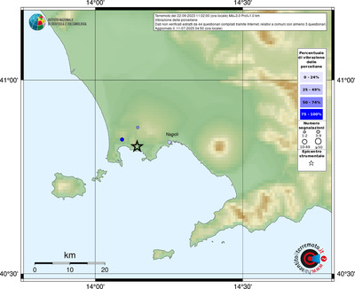 Mappa comuni con almeno 3 questionari