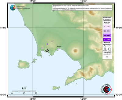 Mappa comuni con almeno 3 questionari