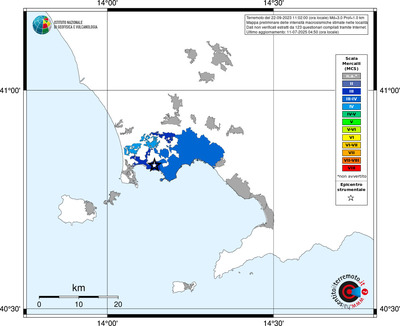 Mappa MCS - territori delle località