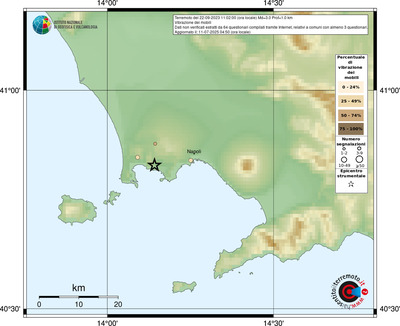 Mappa comuni con almeno 3 questionari