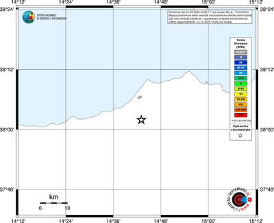 Mappa EMS - territori località