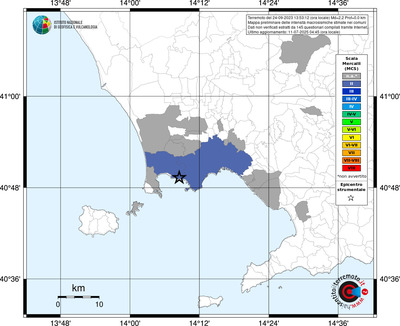 Mappa MCS - territori comunali