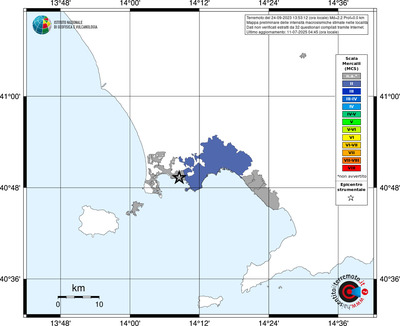 Mappa MCS - territori delle località
