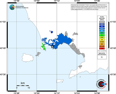 Mappa MCS - territori delle località