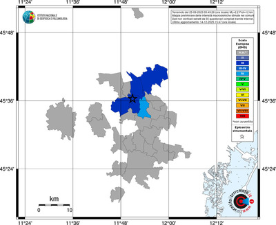 Mappa EMS - territori comuni