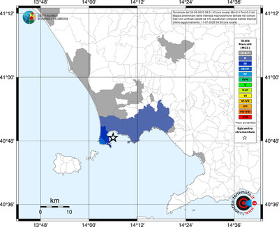 Mappa MCS - territori comunali
