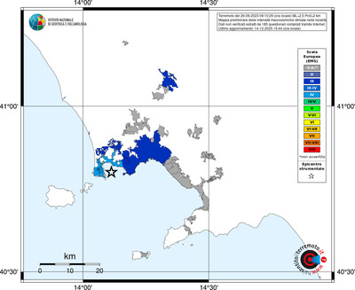 Mappa EMS - territori località