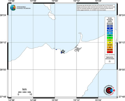 Mappa EMS - territori località