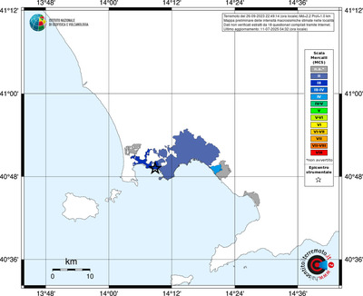 Mappa MCS - territori delle località
