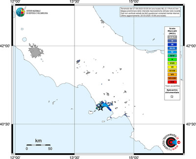 Mappa MCS - territori delle località
