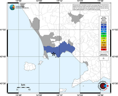 Mappa MCS - territori comunali