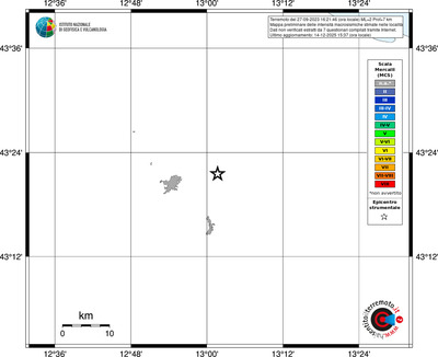 Mappa MCS - territori località