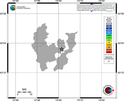 Mappa MCS - territori comuni