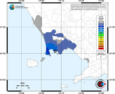 Mappa MCS - territori comunali