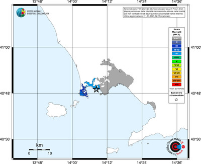 Mappa MCS - territori delle località