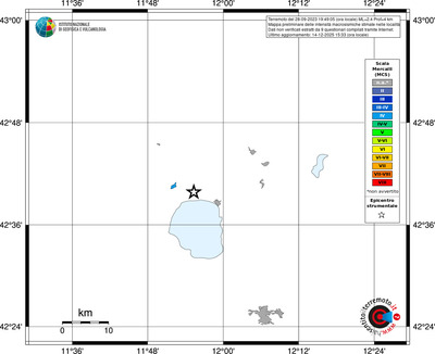 Mappa MCS - territori località