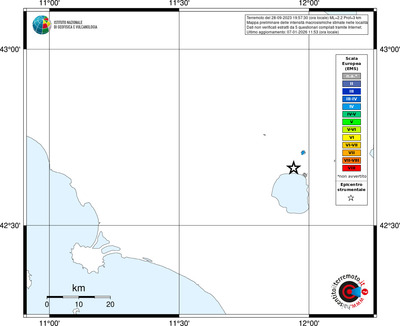 Mappa EMS - territori località
