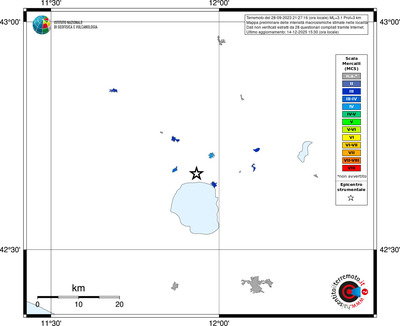 Mappa MCS - territori località