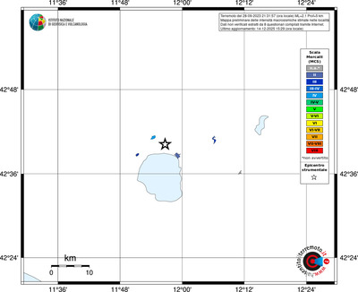 Mappa MCS - territori località