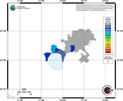 Mappa MCS - territori comuni