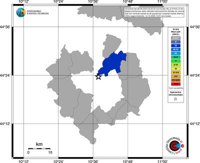 Mappa MCS - territori comuni