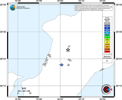 Mappa MCS - territori località