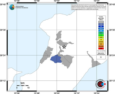 Mappa MCS - territori comuni