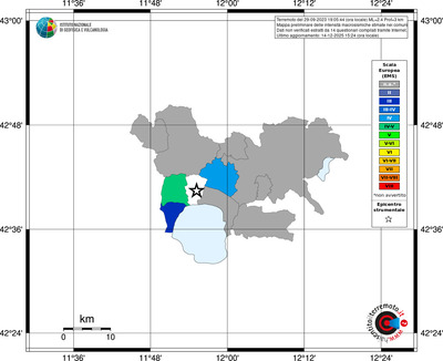 Mappa EMS - territori comuni