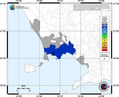 Mappa EMS - territori comunali