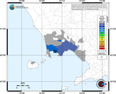 Mappa MCS - territori comunali