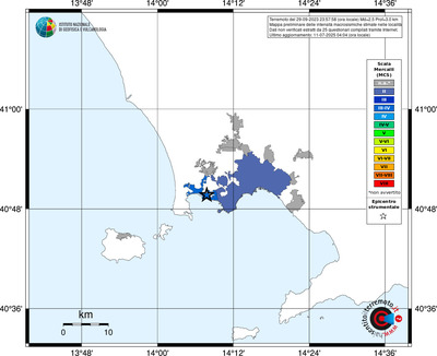 Mappa MCS - territori delle località