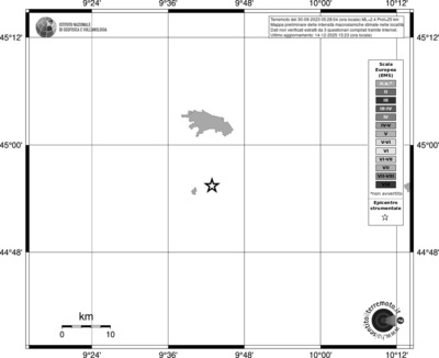 Mappa EMS - territori località