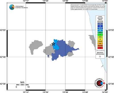 Mappa MCS - territori comuni