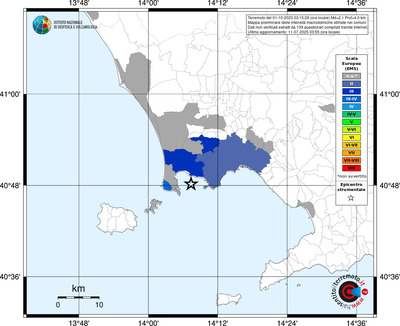 Mappa EMS - territori comunali