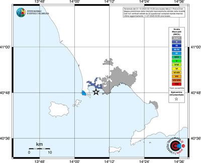 Mappa MCS - territori delle località