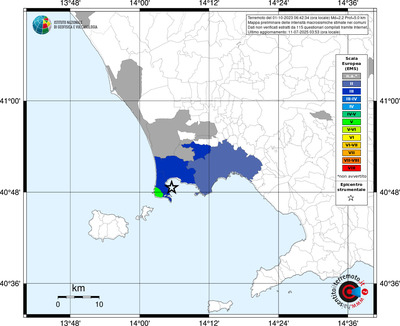 Mappa EMS - territori comunali