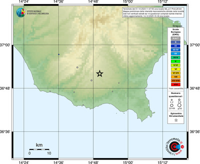 Mappa EMS - località