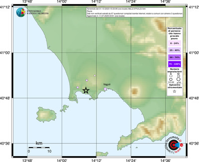 Mappa comuni con almeno 3 questionari