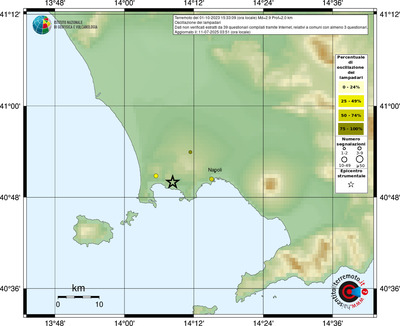 Mappa comuni con almeno 3 questionari