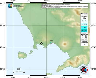 Mappa comuni con almeno 3 questionari