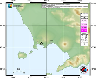 Mappa comuni con almeno 3 questionari